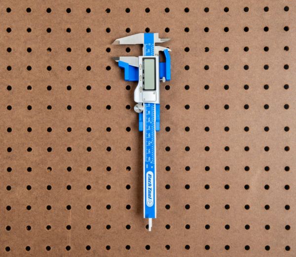3D Printable Pegboard Holder for Digital Calipers