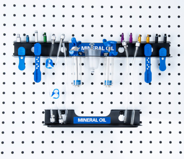 Wall-Mounted Bleed Kit Organizer