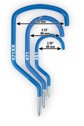 Storage Hook - Wood Thread (2 Pack)