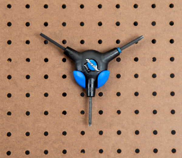 3D Printable Pegboard Holder for 3-Way Wrenches