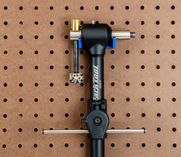 3D Printable Pegboard Holder for Derailleur Hanger Alignment Gauges